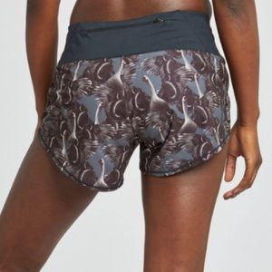 Oiselle Roga Shorts Special Edition Print Sz 6